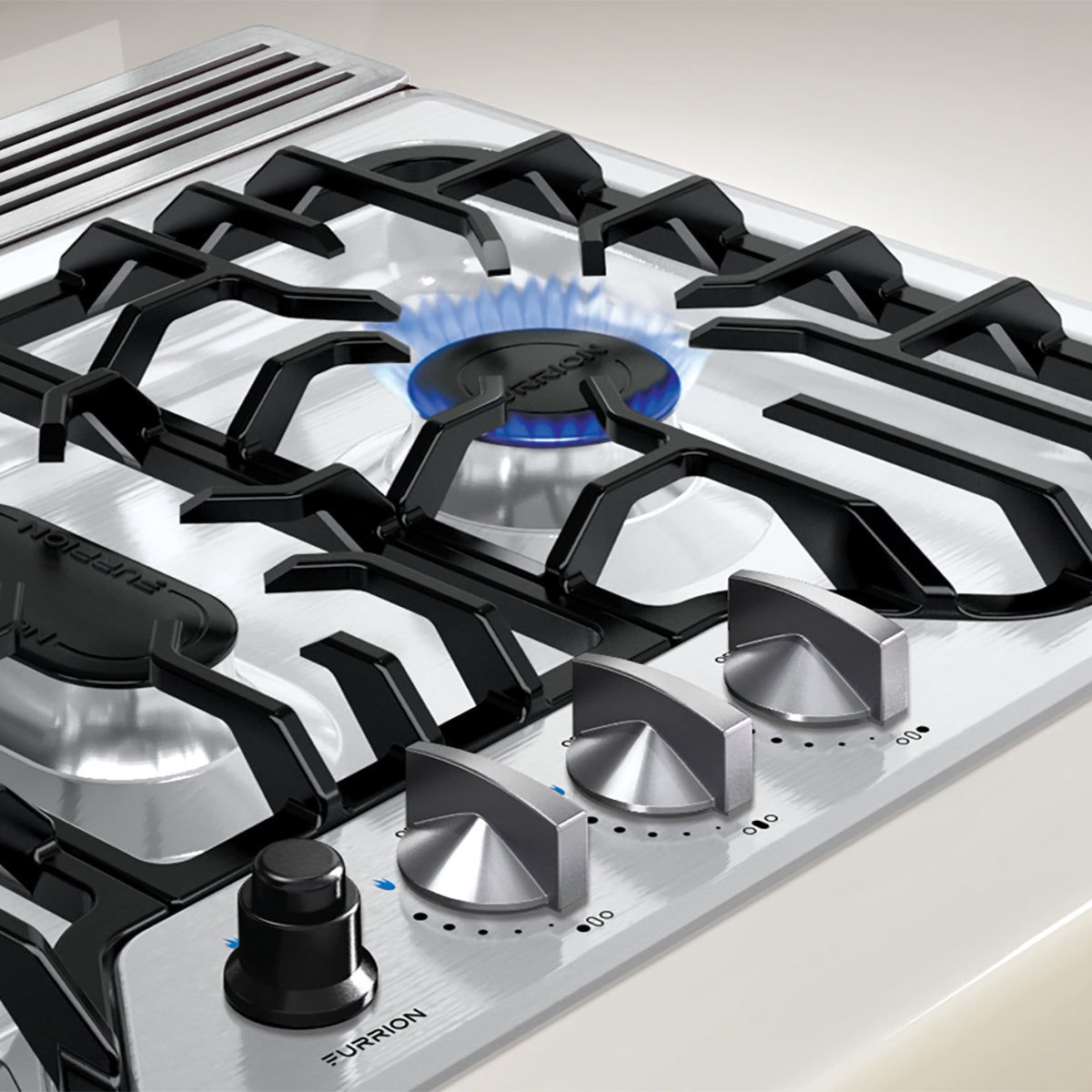 Furrion Chef Collection® 3-Burner Gas RV Cooktop - 24" Stainless Steel #FGH4ZSA-SS2021123918