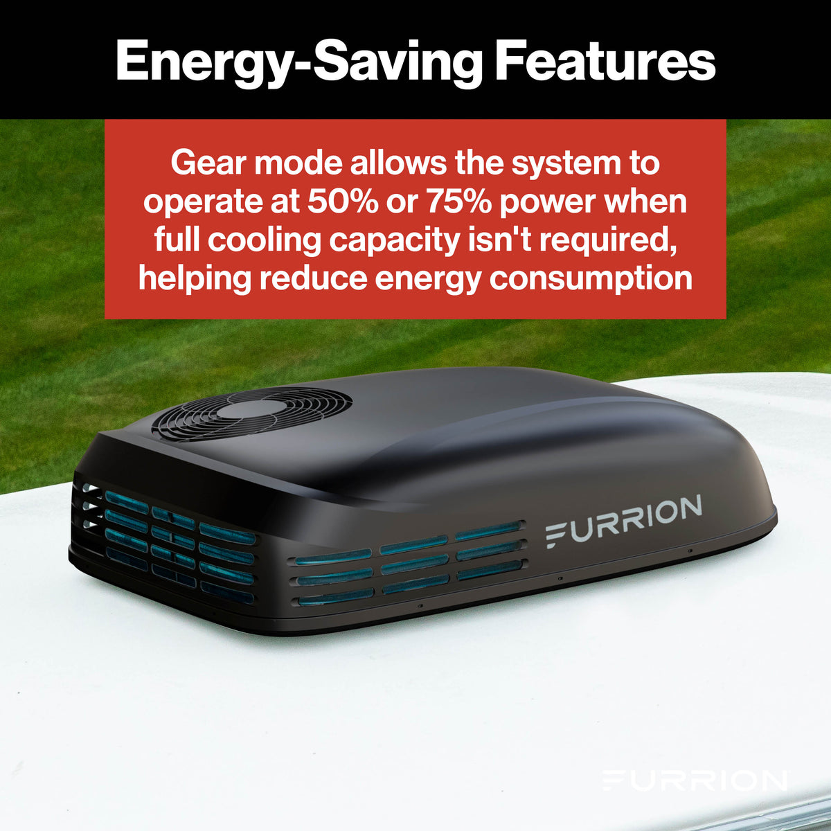 Furrion Chill® Cube Variable Speed Air Distribution Box with Remote for 13.5K & 15K (Excludes 15K Power Saver Unit) - White #FACT11QV3-PS-AM 2025066668