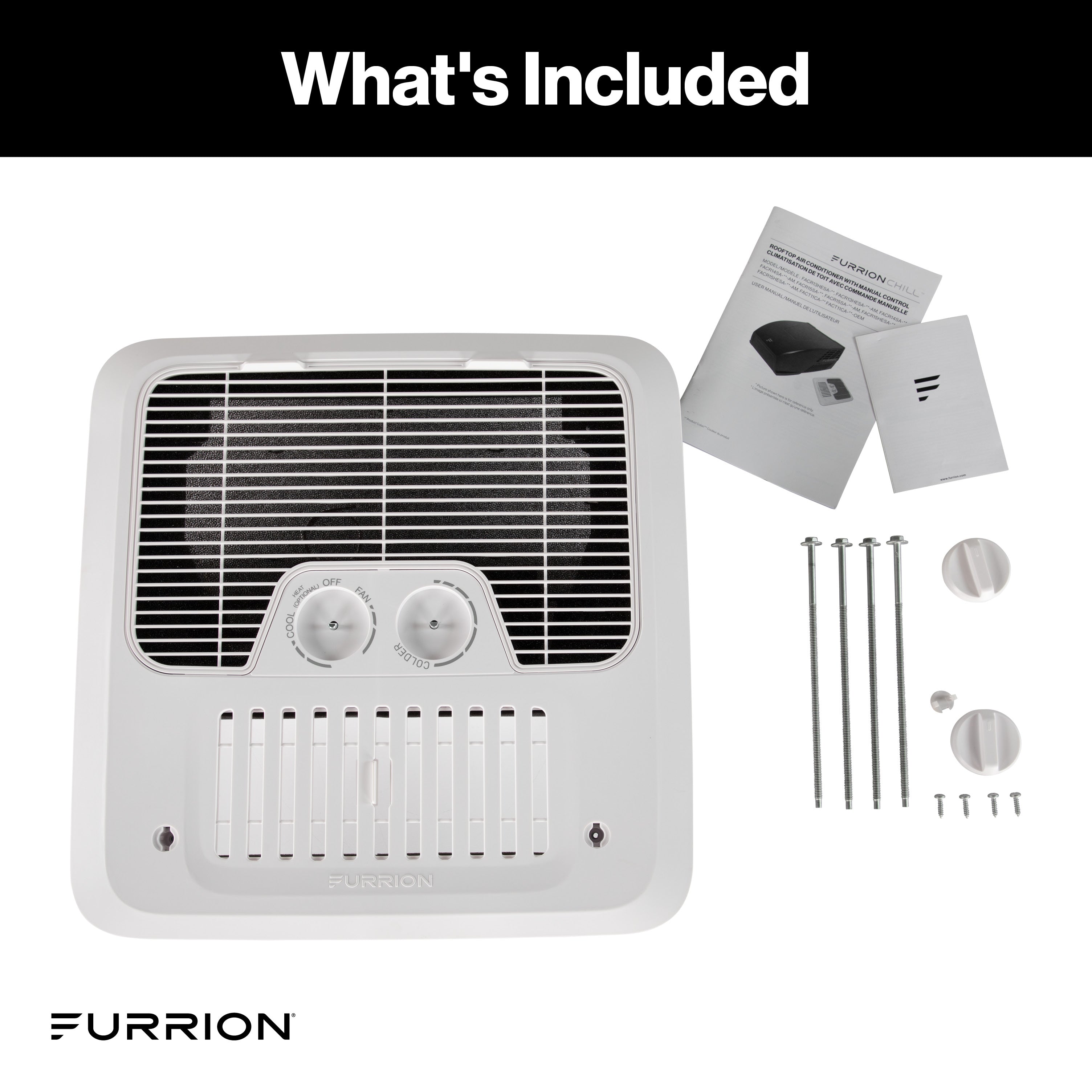 Furrion Chill® RV AC Standard Air Distribution Box for Manual Control (R410A Refrigerant Compatible) #FACT11CA-PS2021123784