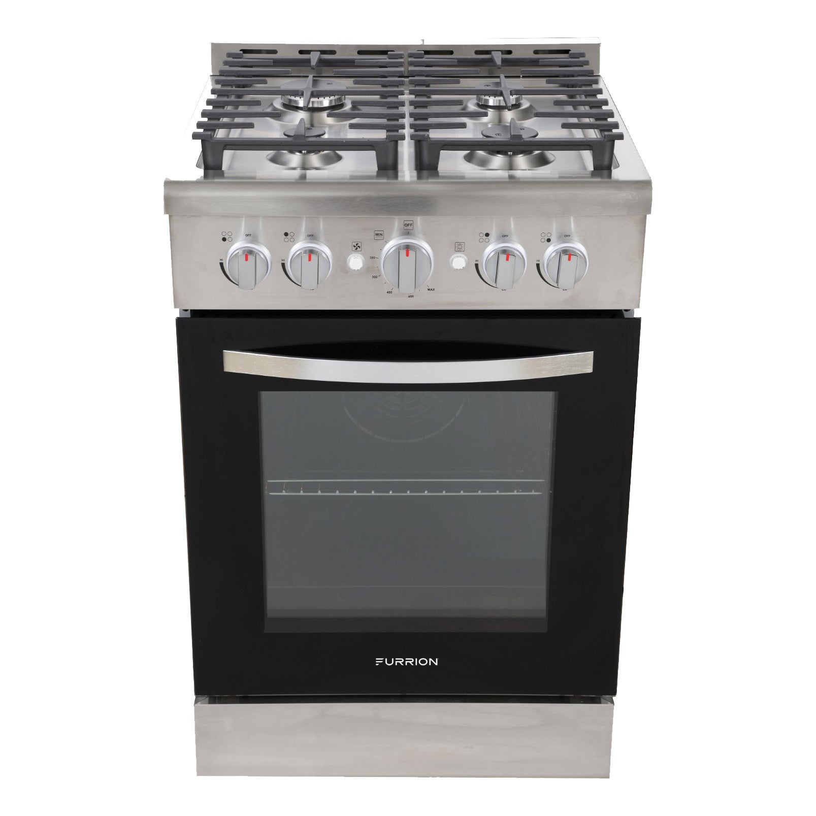 Furrion 24" 4-Burner Freestanding Gas RV Range FURRION-FREESTANDING-RANGE-24