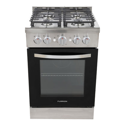 Furrion 24" 4-Burner Freestanding Gas RV Range FURRION-FREESTANDING-RANGE-24
