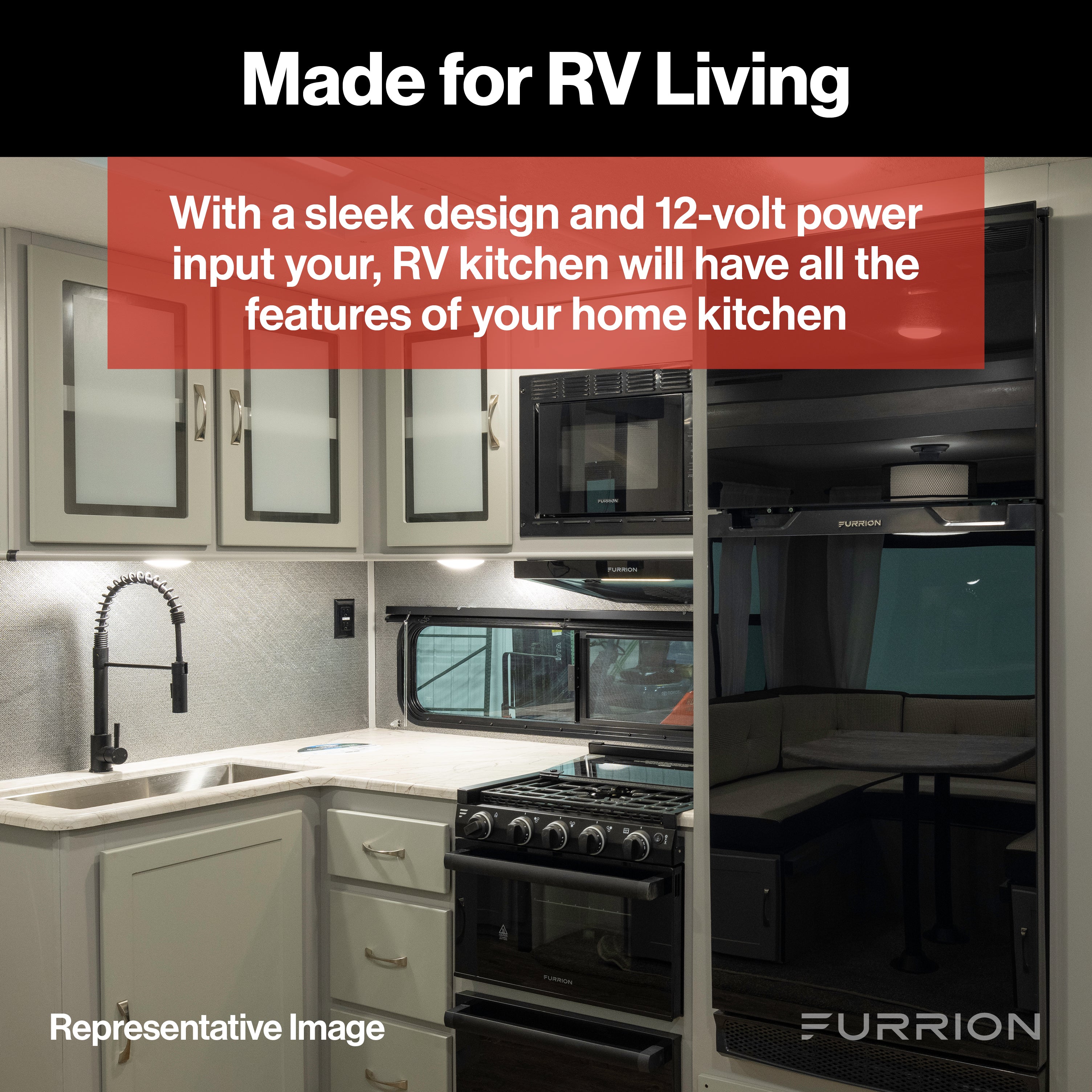 Furrion Arctic® 12V RV Refrigerator - 8 cu. Ft, No Panels8-CF-ARCTIC-NO-PANEL