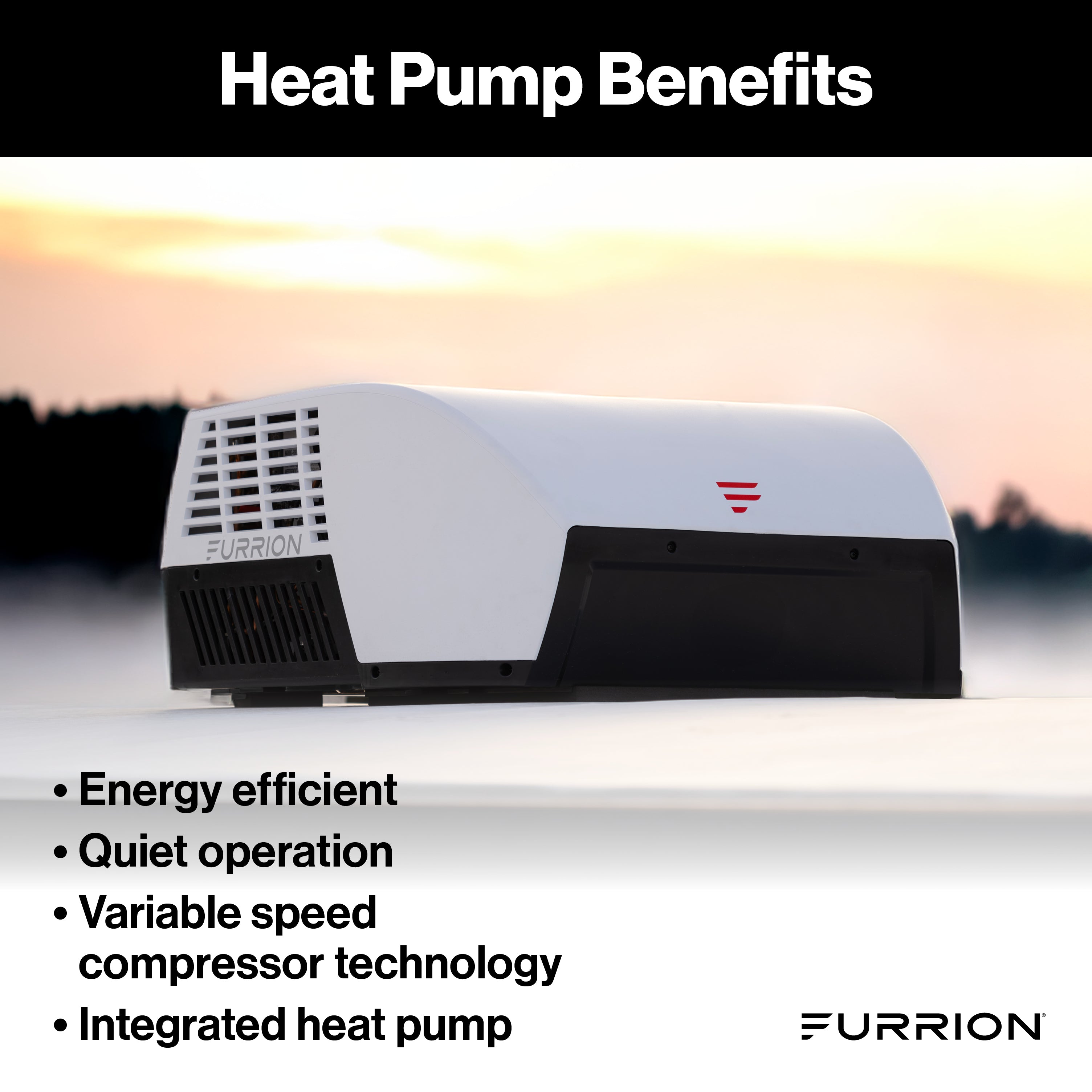 Furrion Chill® Cube 18K Variable Speed RV Rooftop Air Conditioner 18K-CHILL-CUBE