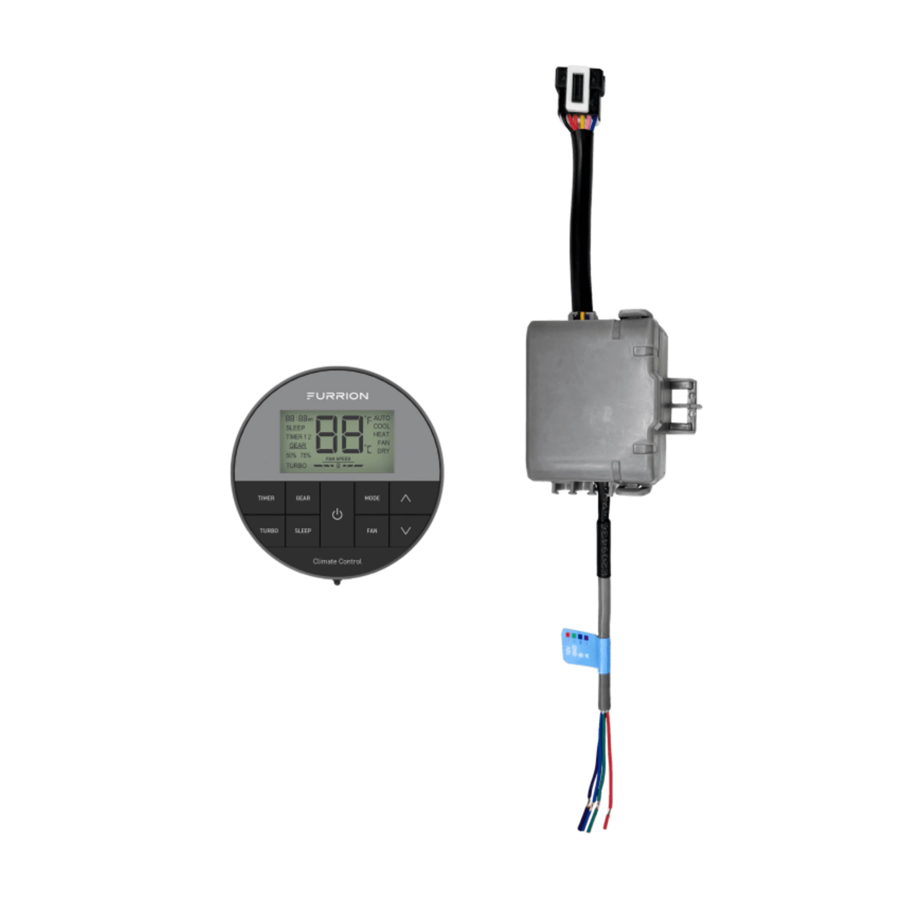 Furrion Chill® Cube 18K Variable Speed Single-Zone Thermostat - Ducted #FACW13VSDA-BL-AM / FACC13VSD-AM 2024047199