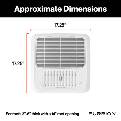 Furrion Chill® HE RV AC Air Distribution Box for Electronic Control/Thermostat (R32) #FACT12CA2-PS-AM 2024042647