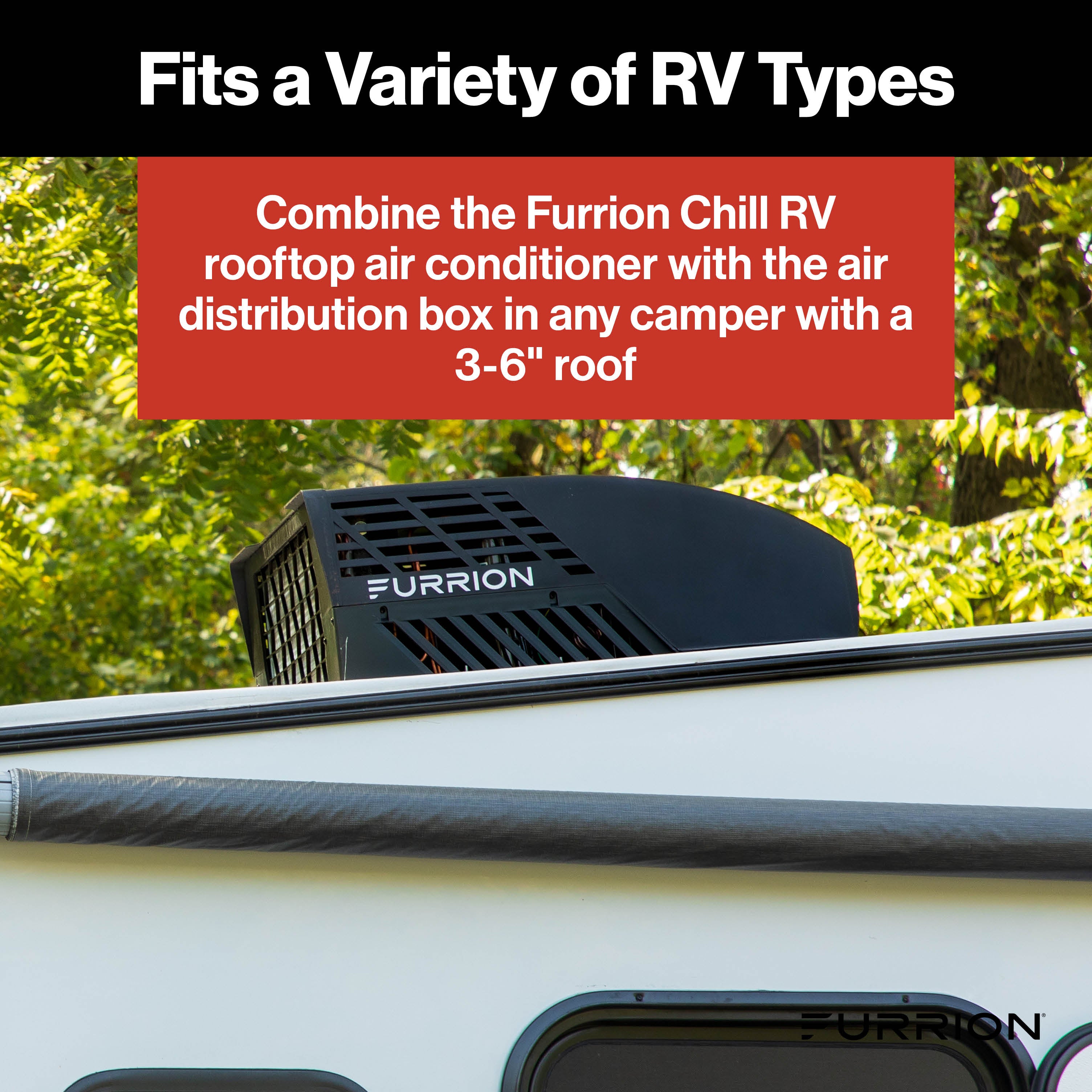 Furrion Chill® HE RV AC Air Distribution Box for Electronic Control/Thermostat (R32) #FACT12CA2-PS-AM 2024042647