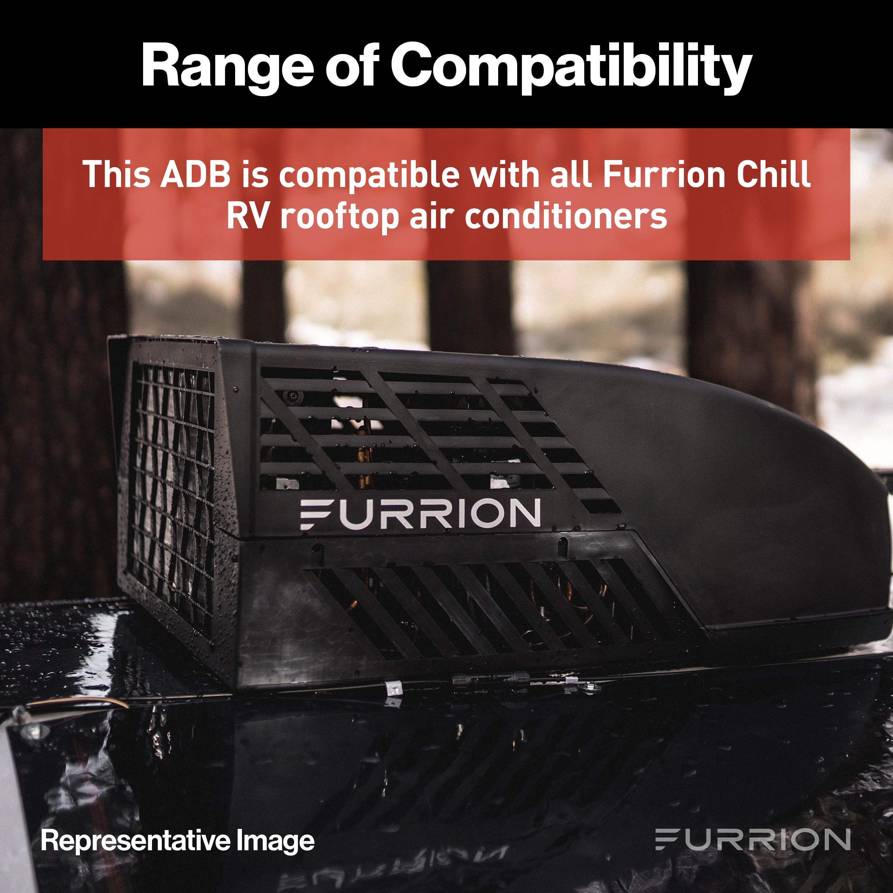 Furrion Chill® RV AC Air Distribution Box with Manual Single-Zone Control - White #FACT11MA-PS2021123818