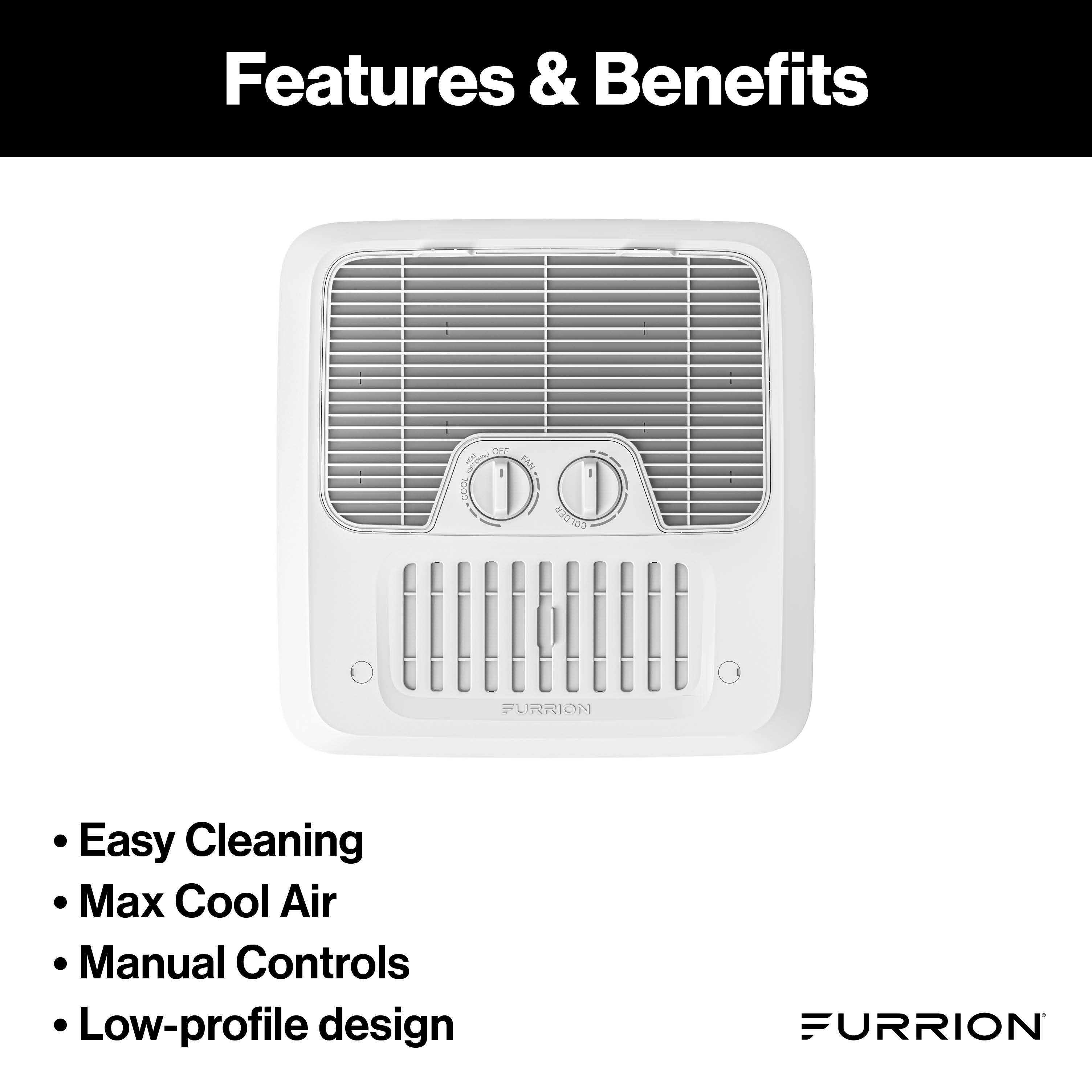Furrion Chill® RV AC Standard Air Distribution Box for Manual Control (R410A Refrigerant Compatible) #FACT11CA-PS2021123784