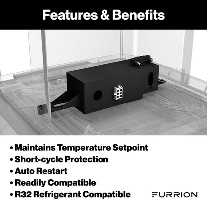 Furrion Chill® Standard Single-Zone RV Air Conditioner Controller - 2-Speed (R32) #FACC10ESSA2-BL-AM 2024042653