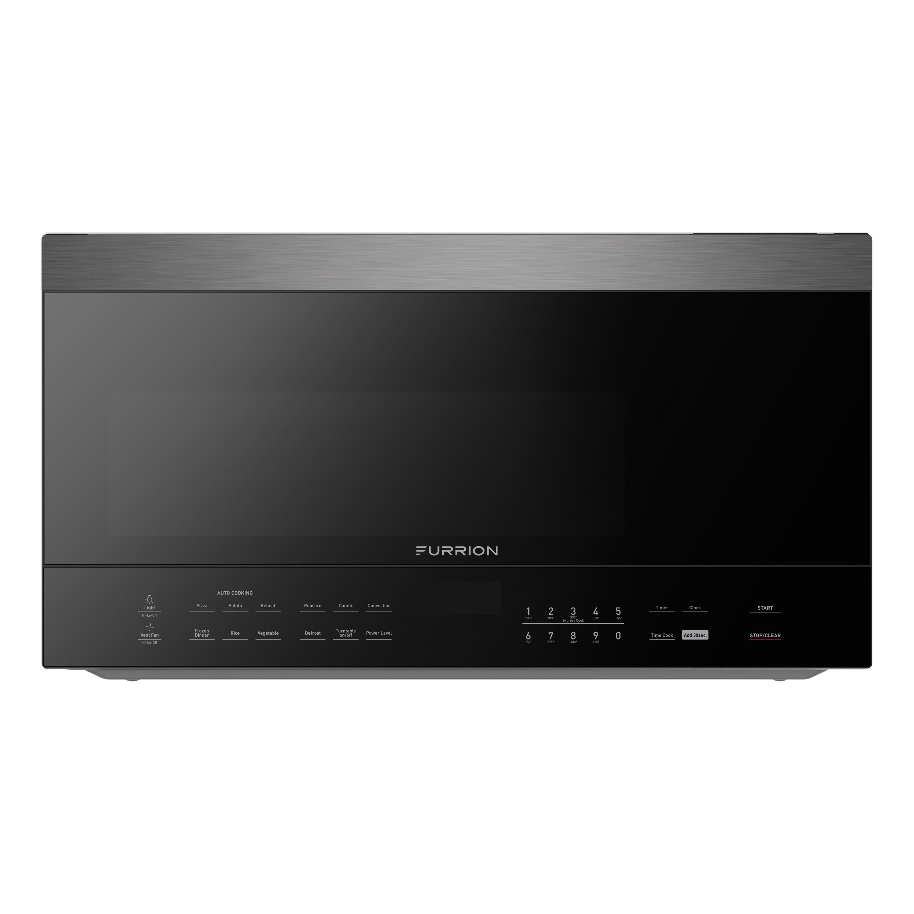 Furrion Over-The-Range Convection RV Microwave Oven - 1.5 cu. ft., Black Stainless Steel #FMCM15AA-BS 2024055734