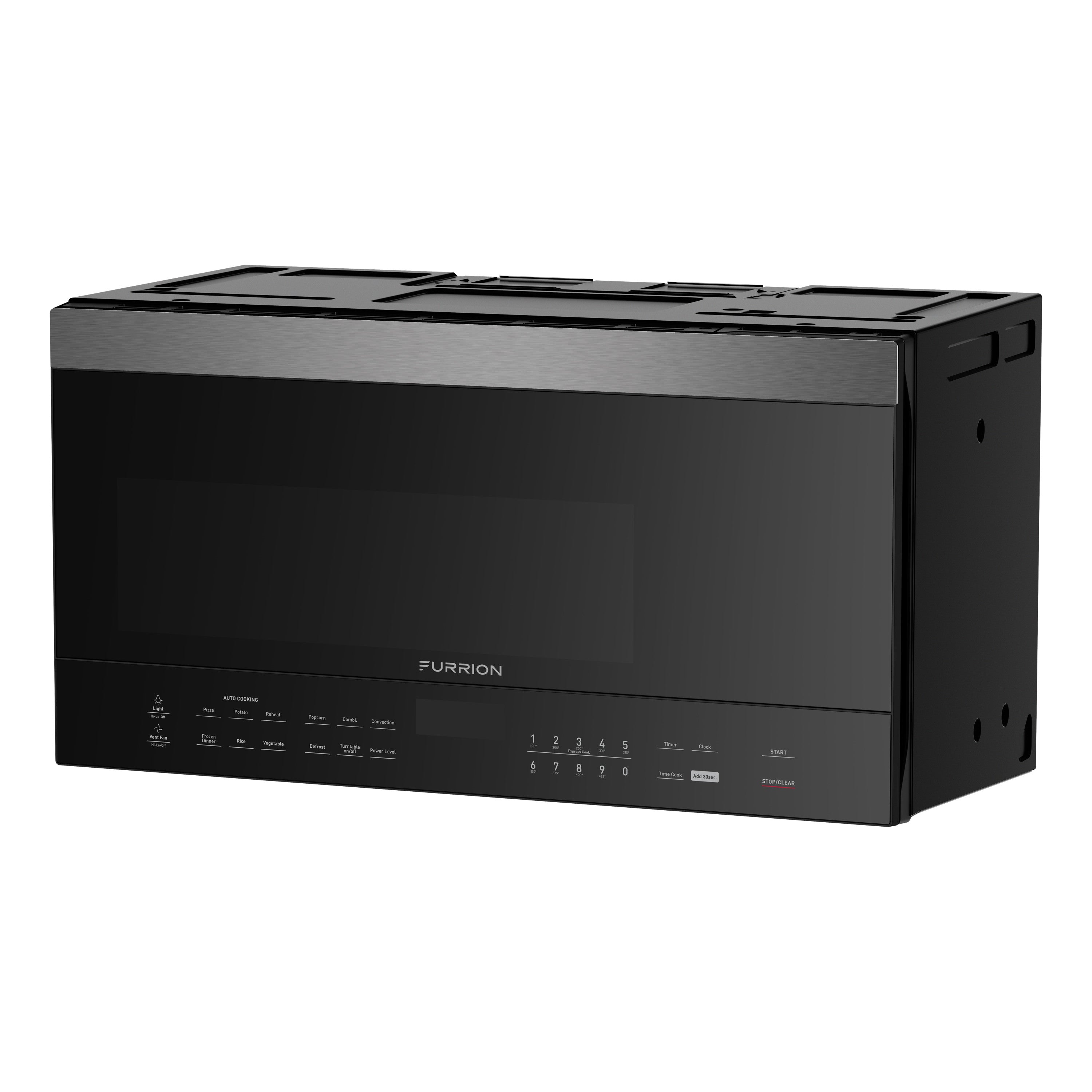 Furrion Over-The-Range Convection RV Microwave Oven - 1.5 cu. ft., Black Stainless Steel #FMCM15AA-BS 2024055734
