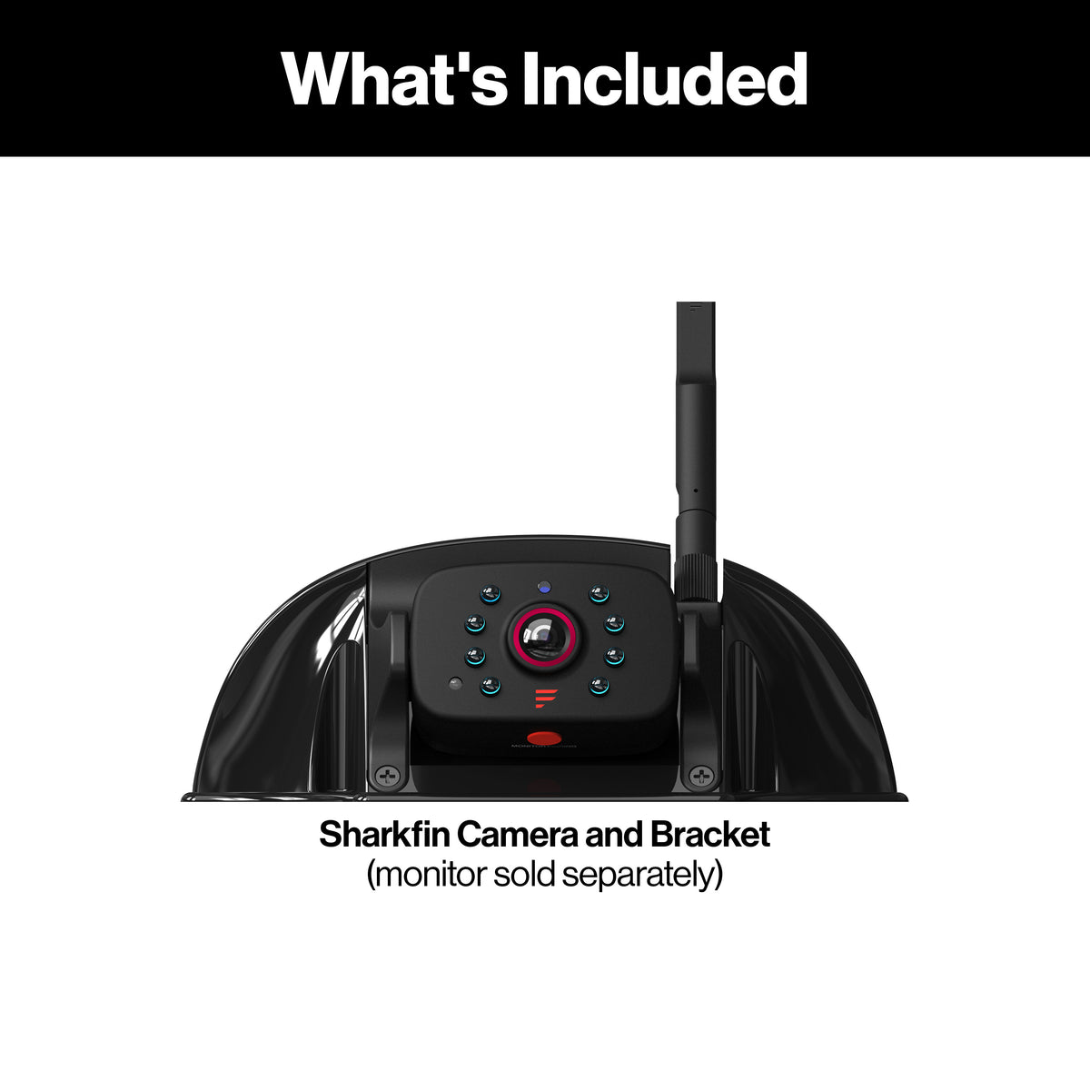 Furrion Vision S®+ RV Observation System - Sharkfin Camera with Bracket #FCNFDTASF 2021124484