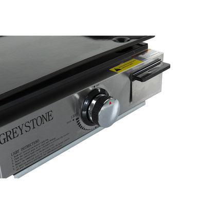 Greystone 17" Griddle/Grill Combo with Enamel Steel Cooking Plate & Grill Grate - 15,000 BTU LP Gas #BC1715D2022302115